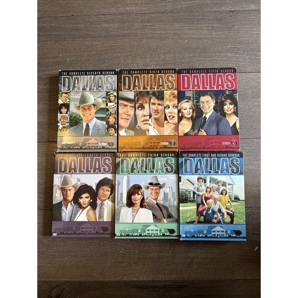 Dallas: Seasons 1 Thru 7 Complete On DVD  TV Show With Slip Covers